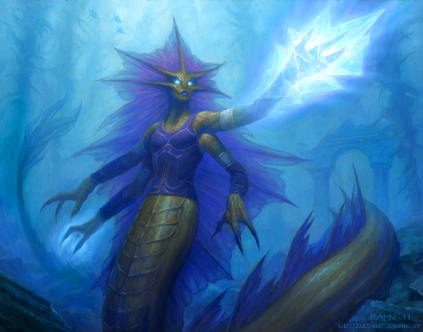 Legedary Marefolk & Sirens of the Deep Nazjar-sorceress